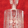 PERFUME GLASS BOTTLE WITH LARGE STOPPER 