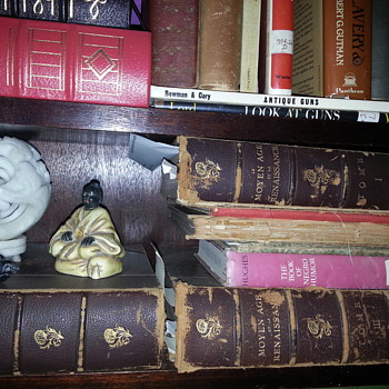 CHARLES LENNOX WRIGHT's EXHIBITS #781 - 86 (Geneological Section / MOYEN AGE et la RENAISSANCE 1851 - five volumes. - Books