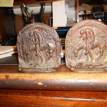 Bookends from my attic .