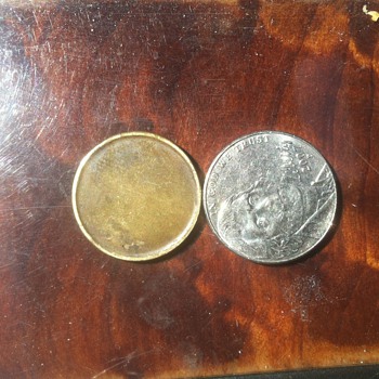 Blank nickel on penny planchet post 1982