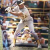 Unknown baseball player signed photograph