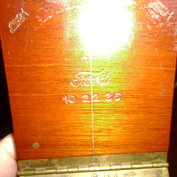 1935 Ford Wooden Compass - This one is super rare!!