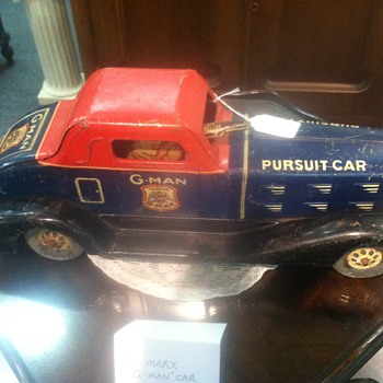 Old G-Man Toy from Germany - Model Cars