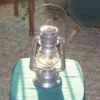 1940's Little Wizard Kerosene Lantern, by the Dietz Co. of New York - Outdoor Sports