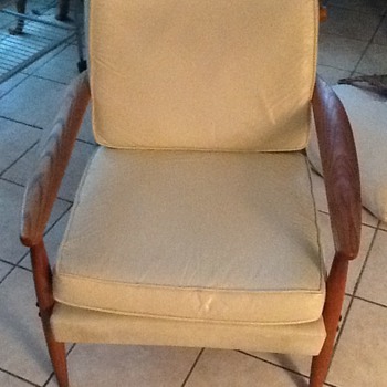 Vintage 1960 Danish Model Chair - Furniture