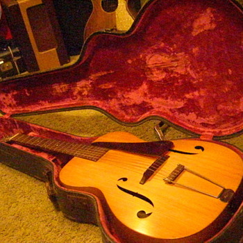 1934 Martin R-15 Archtop in it's original case. Production number 58652, the first of only two made.