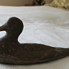 Leather duck decoy