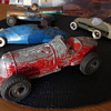Collection of Vintage Tin, Pressed Steel, & Diecast Racers
