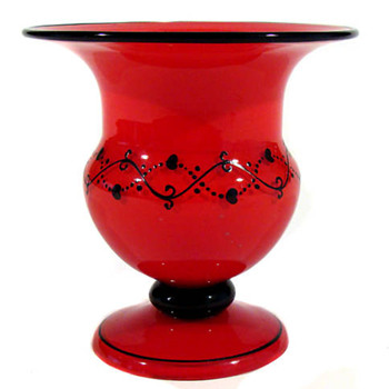 Loetz shape study #1 footed cup