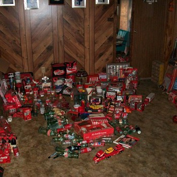 Some of my Coke stuff...