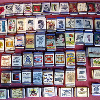 Rare Celluloid Wrap Advertising Collection. - Advertising