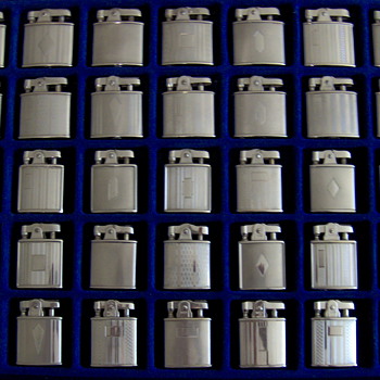 Ronson Art Metal Works lighter collection  - Art Deco