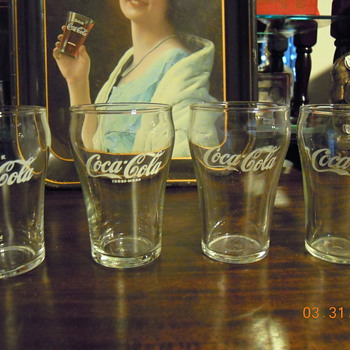 Coca-Cola Bell Glasses