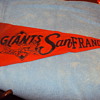VINTAGE PHILLIES AND GIANTS PENNANTS