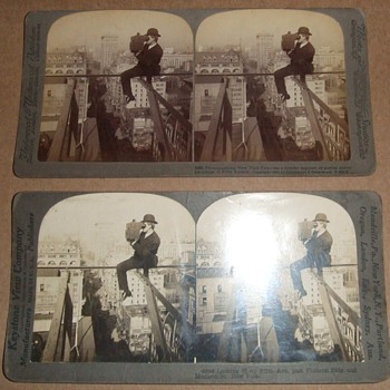 Two versions of "Photographing New York City"