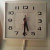 Vintage 1950's 1960's General Electric wall clock.