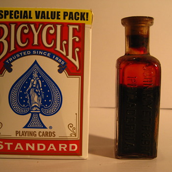 What is in this bottle? Tis blood, no? - Bottles