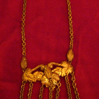 Old Costume Jewelry Necklace