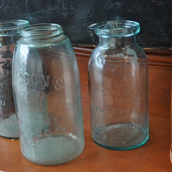 California Pioneers' Moore and Mason Jars