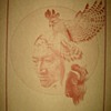 Indian Art - Face of a thousand winters