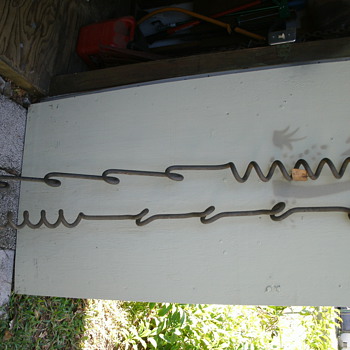 WW1 barb wire fence posts - Tools and Hardware