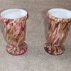 Another pair of art glass vases