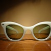 1960S SUNGLASSES PRESCRIPTION GREEN LENSES