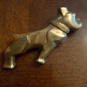 Plastic Bulldog Accessory - Petroliana