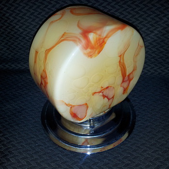 Nice round art deco lamp - Art Glass