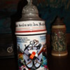 Imperial German Reservist's stein of Pionier (Engineer) Rieger of the Prussian 21st Pionier Regiment
