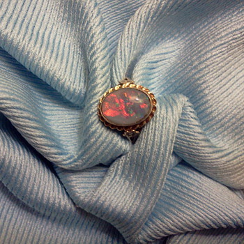 Opal Ring Unmarked - Fine Jewelry