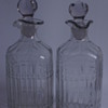 Georgian Square Spirit Bottles