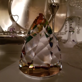 my swarovski crystal paperweight - Art Glass