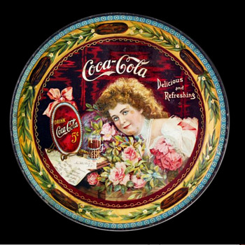 1901 Coca-Cola Tray - Coca-Cola