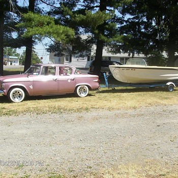 1959 Glasspar Avalon boat - Fishing