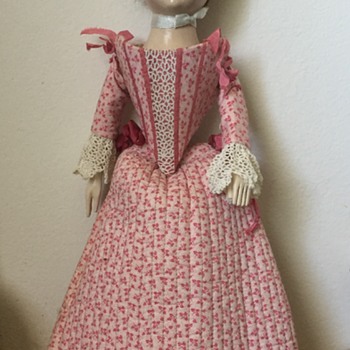 19th Century Antique Wooden Jointed Doll?? - Dolls