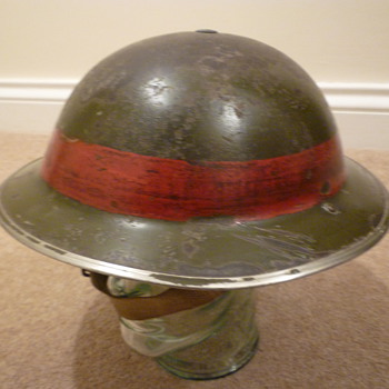 British WW11 Senior Fire/Rescue Officers helmet? - Military and Wartime