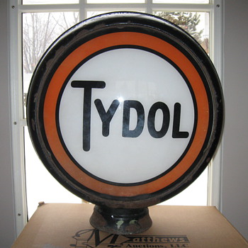 TYDOL Gas Pump GLOBE 1930's - Petroliana
