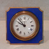 Bulova wind up travel clock made in Germany