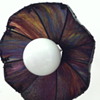 Art Nouveau Slag Glass Shade Chandelier