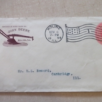 1899 John Deere Letter