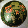 Enamelled green aventurin - Poschinger?