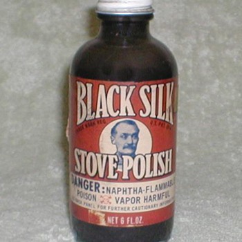 Black Silk Stove Polish - Bottles