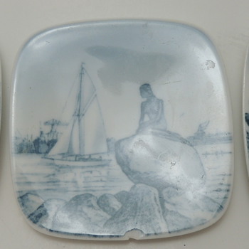 3 Bing Grondahl Collector's Plates - Made in Denmark