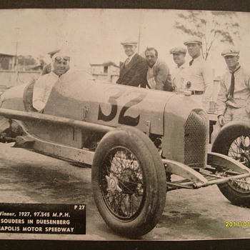 Old Indianapolis Motor Speedway Photo's - Photographs