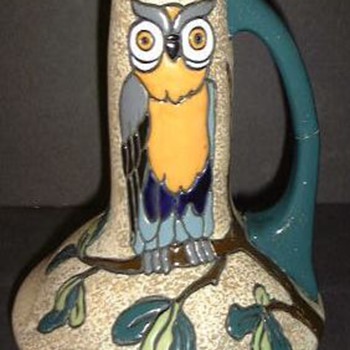 PORCELAIN AND POTTERY OWLS I - Art Pottery