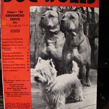 Issue of Dog World 1951