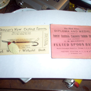 1893 world's fair fishing lure 