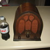 Rare Art Deco Tiffany Tone Mini Cathedral Tube Radio 1933