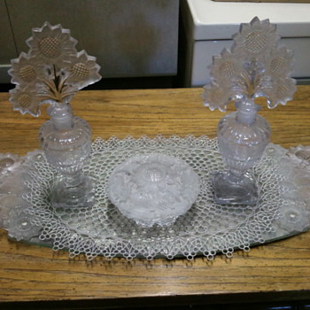 sunflower vanity set - Bottles